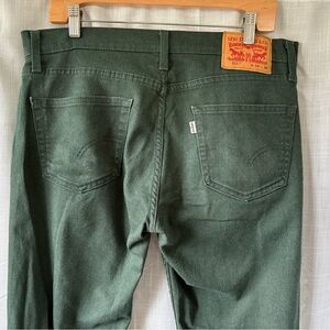 Men’s 511 Levi Jeans in Forest Green
